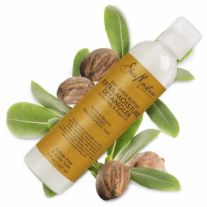 Leave-in Démêlant Extra Moisture Detangler Raw Shea Butter - Shea Moisture – Image 2