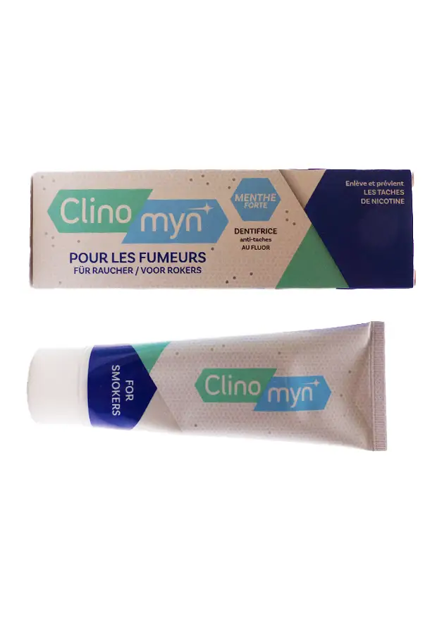 CLINO MYN DENTIFRICE MENTHE FORTE POUR LES FUMEURS 75ML