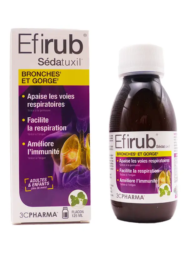 EFIRUB SEDATUXIL SIROP 125 ML