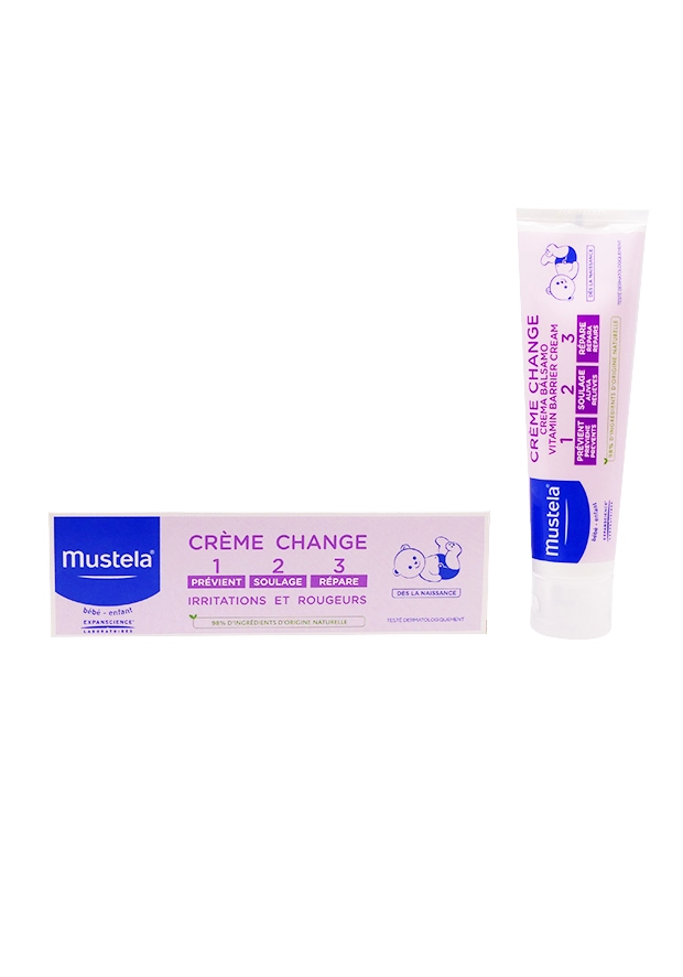MUSTELA BEBE CREME CHANGE 1,2,3 100ML