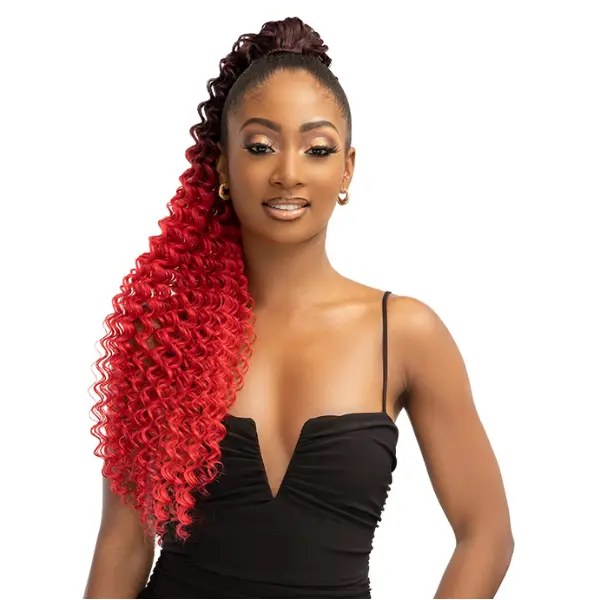 Postiche Bouclé Curly Pony Deep - Janet Collection – Image 3