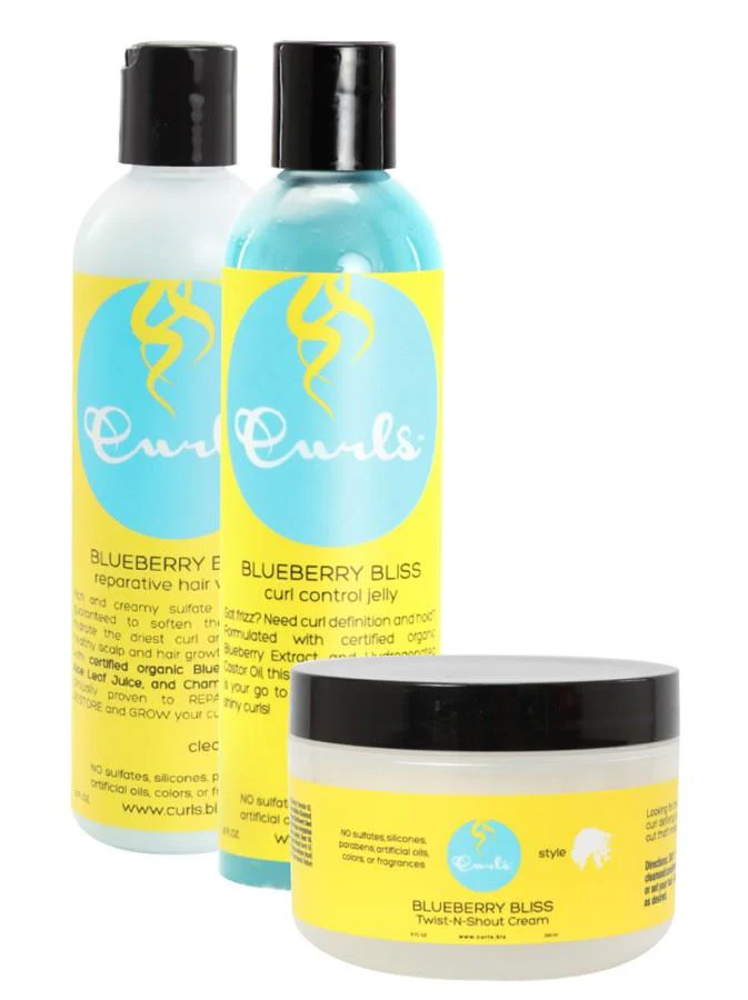 Routine Wash And Go - CURLS Blueberry Bliss