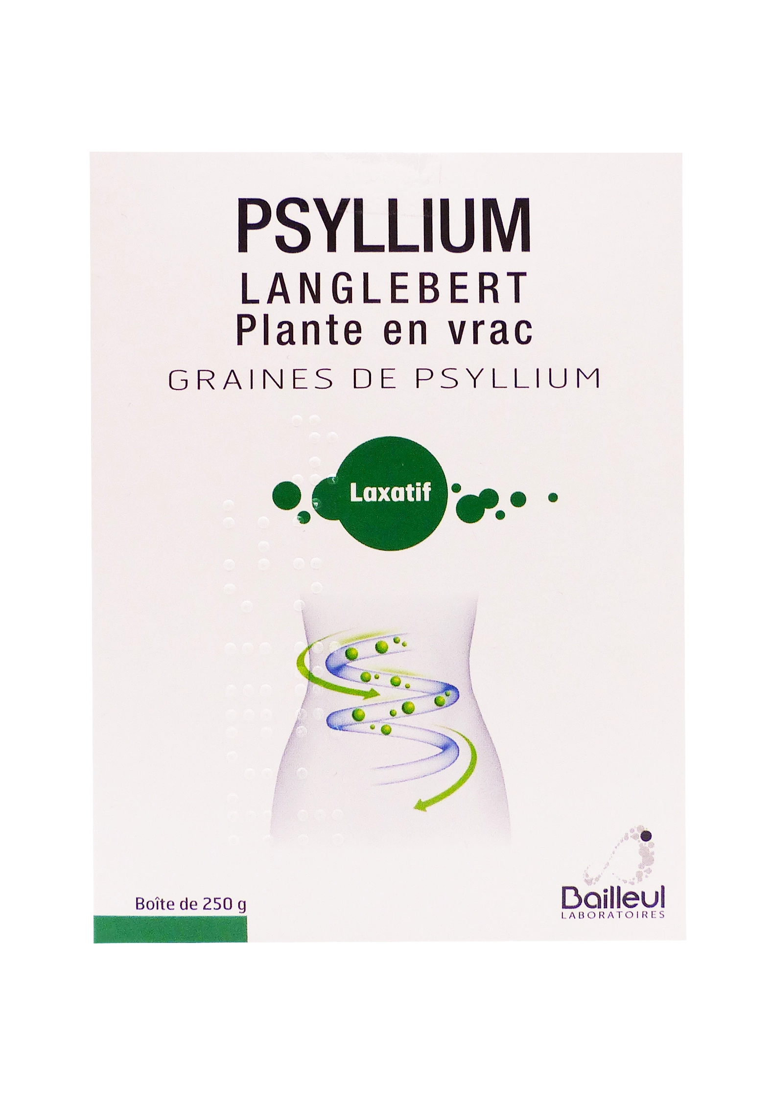 PSYLLIUM LANGLEBERT GRAINES 250G BAILLEUL