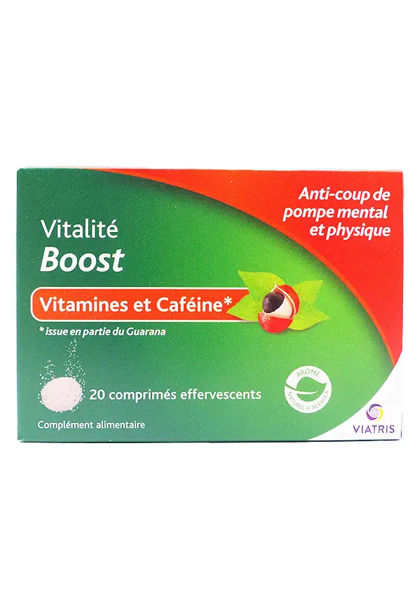 VIATRIS VITALITE BOOST 20 COMPRIMES EFFERVESCENTS